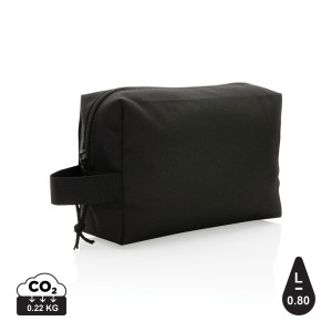 Trousse de toilette en rPET Impact AWARE™ Couleur:Noir