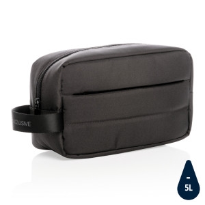 Trousse de toilette Impact en rPET AWARE™ Couleur:Noir