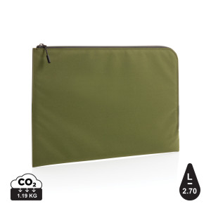 Pochette ordinateur 15.6"minimaliste Impact Aware™ Couleur:Vert