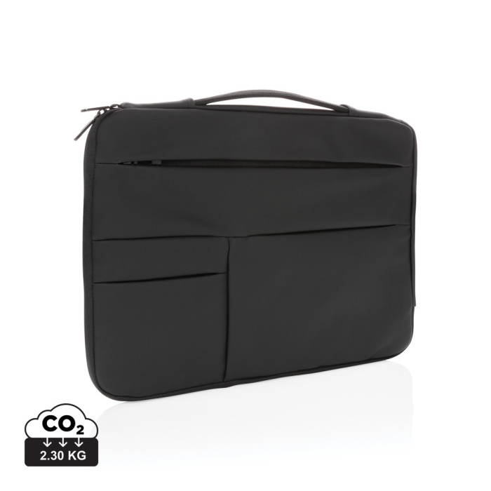 Pochette pour ordinateur 15,6 pouces avec poignée Couleur:Noir