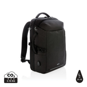 Sac à dos week-end XXL Swiss Peak AWARE™ Couleur:Noir