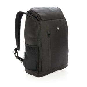 Sac à dos avec accès facile ordinateur 15' Swiss Peak AWARE™ Couleur:Noir