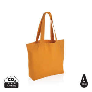 Sac shopping en toile recyclé 240g/m² Impact Aware™ Couleur:Orange