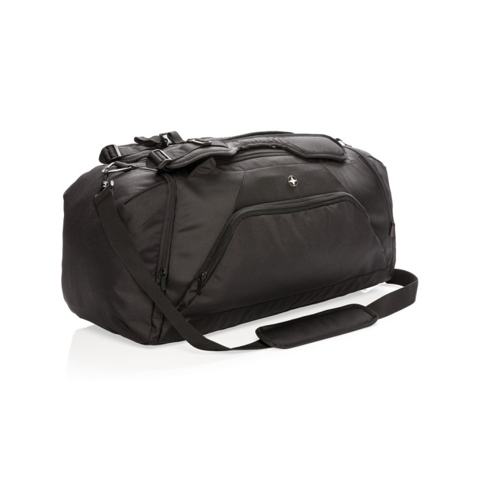 Sac de sport et sac à dos Swiss Peak anti RFID Couleur:Noir