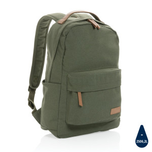 Sac à dos Impact AWARE™ en toile 16oz recyclé Couleur:Vert