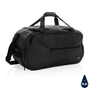 Sac de sport Swiss Peak rPET AWARE™ Couleur:Noir