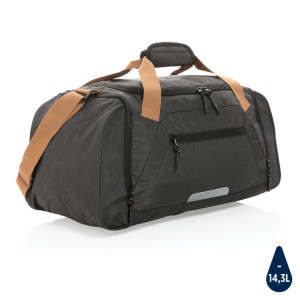 Sac week end Urban outdoor Impact AWARE™ Couleur:Noir