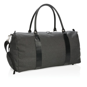 Sac weekend avec port USB Couleur:Noir