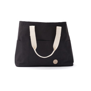 VINGA Sac de plage RPET Sortino Couleur:Noir