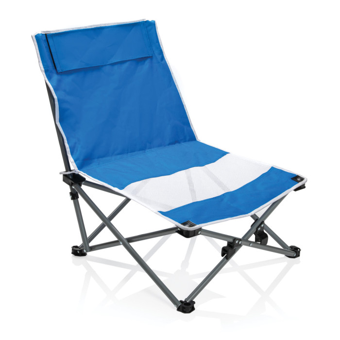 Chaise de plage pliable Couleur:Bleu