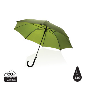 Parapluie 23" en rPET 190T avec ouverture auto Impact AWARE™ Couleur:Vert