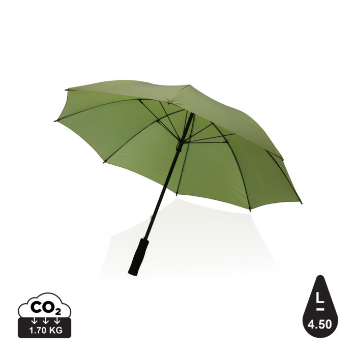 Parapluie tempête 23" en rPET 190T Impact AWARE™ Couleur:Vert