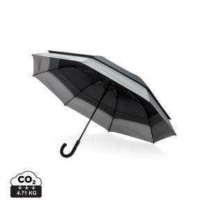 Parapluie extensible Swiss Peak de 23" à 27" Couleur:Noir