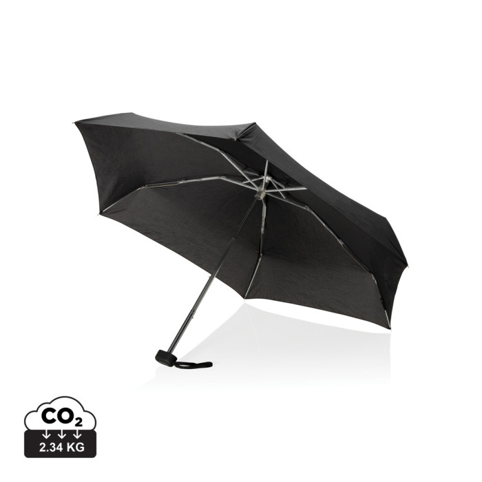 Mini Parapluie 23” pliable Couleur:Noir