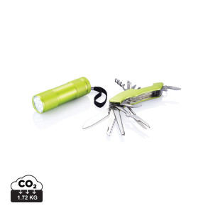 Set d’outils Quattro Couleur:Vert