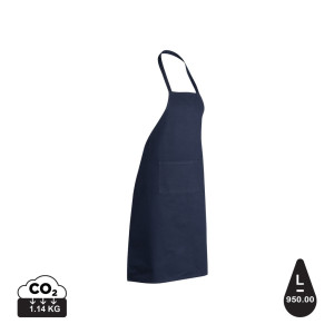 Tablier en coton Impact AWARE™ Couleur:Bleu marine