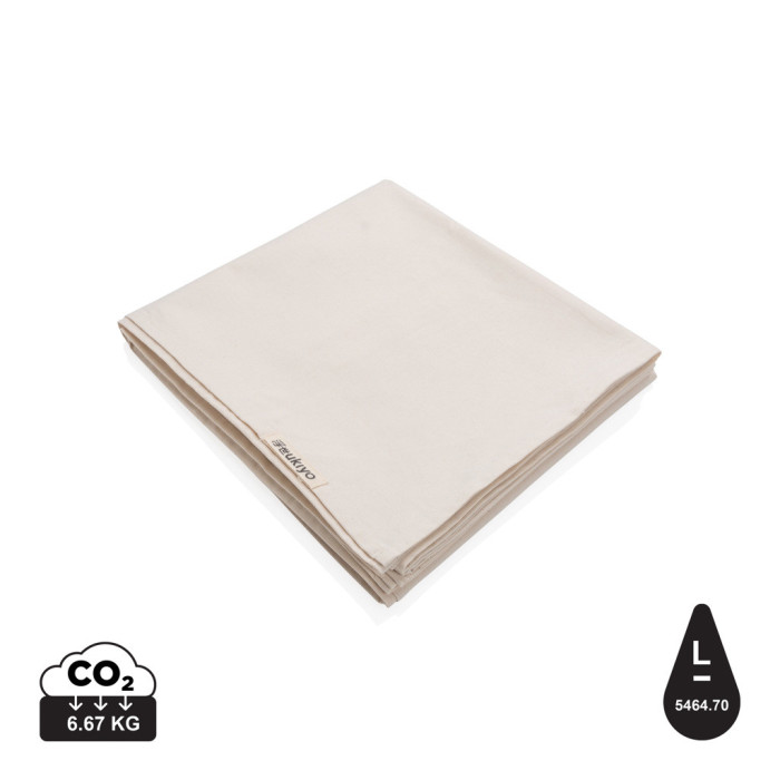 Nappe de table Ukiyo en rcotton 180gr Aware™ Couleur:Blanc cassé