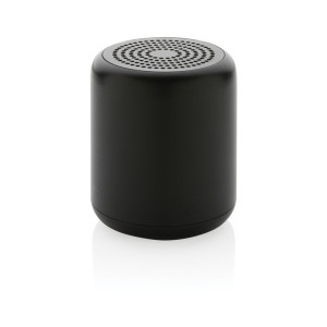 Enceinte sans fil 5W en plastique recyclé certifié RCS Couleur:Noir