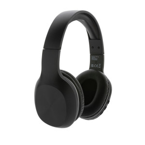 Casque sans fil JAM en plastique recyclé RCS Couleur:Noir