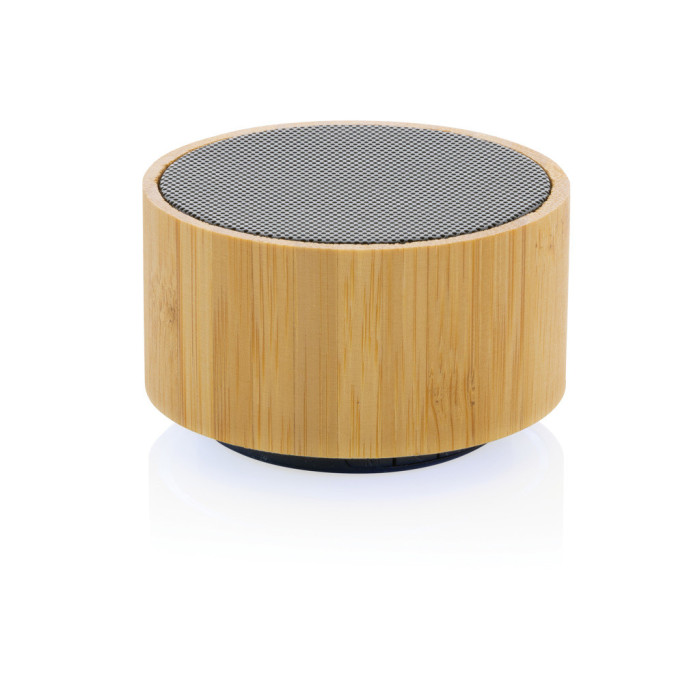 Enceinte 3W en bambou FSC® et ABS RCS Couleur:Noir