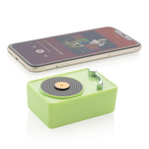 Mini enceinte 3W rétro Couleur:Vert