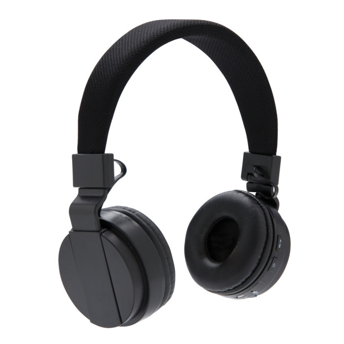 Casque sans fil pliable Couleur:Noir