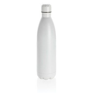 Bouteille isotherme en acier 1L Couleur:Blanc