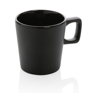 Mug céramique au design moderne Couleur:Noir