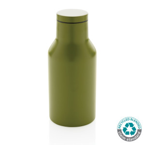 Bouteille isotherme compacte 300ml en acier inoxydable recyc Couleur:Vert