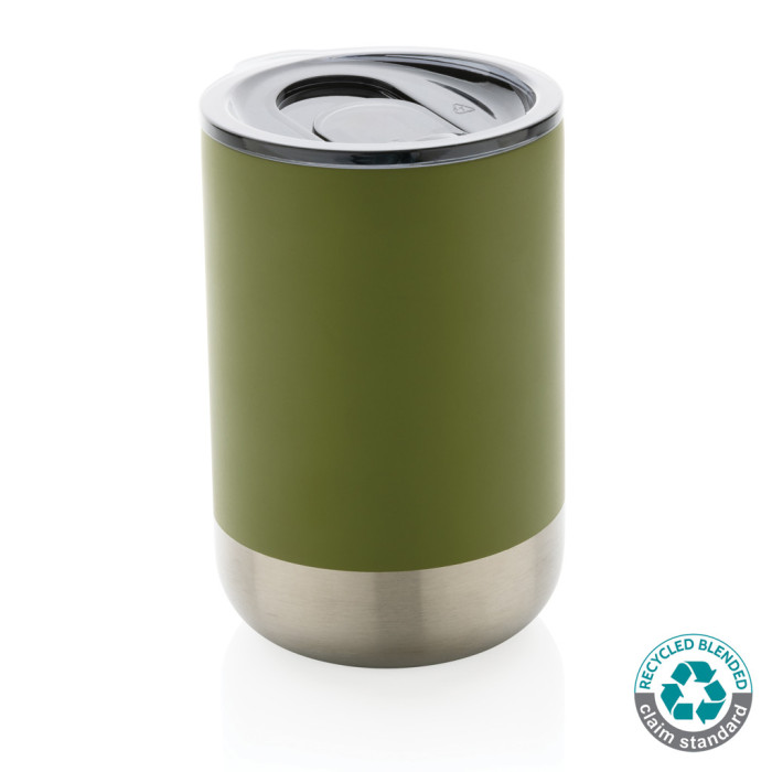 Mug en acier inoxydable recyclé RCS Couleur:Vert