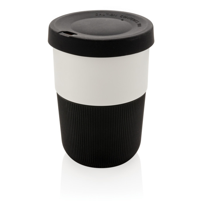 Tasse Coffee To Go 380ml en PLA Couleur:Noir