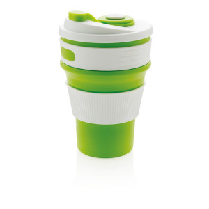 Mug en silicone pliable Couleur:Vert