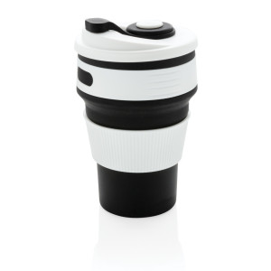 Mug en silicone pliable Couleur:Noir