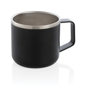 Tasse randonnée en acier inoxydable Couleur:Noir