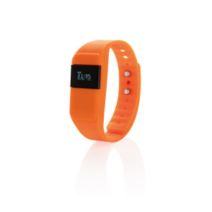 Bracelet connecté Keep Fit Couleur:Orange