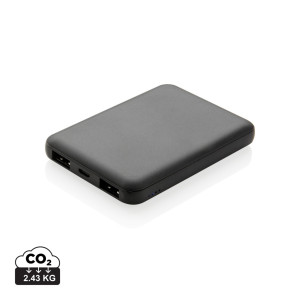 Batterie de secours de poche 5000 mAh Couleur:Noir