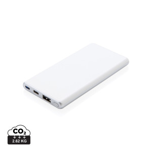 Batterie de secours Ultra rapide 5000 mAh et type-C Couleur:Blanc