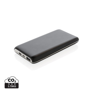 Batterie de secours lumineuse avec induction 8000 mAh Couleur:Noir