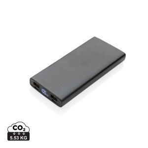 Batterie de secours 10.000 mAh avec PD 18W Couleur:Noir