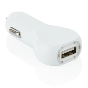 Chargeur USB allume-cigare Couleur:Blanc