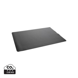 Swiss Peak Tapis de bureau en PU recyclé GRS Couleur:Noir