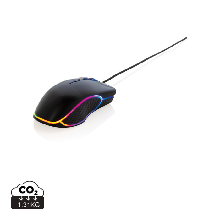 Souris gaming RGB Couleur:Noir