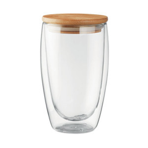 Verre double paroi 450 ml       Couleur:Transparent