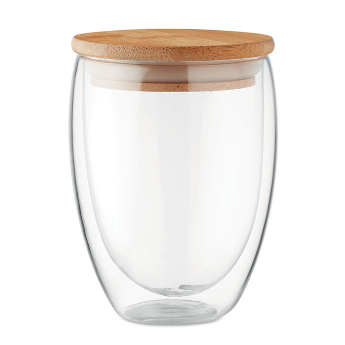 Verre double paroi 350 ml       Couleur:Transparent