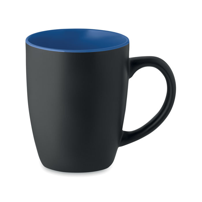 Two tone ceramic mug 290 ml     Couleur:Bleu Royal