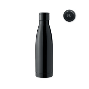 Thermometer bottle 500ml        Couleur:Noir