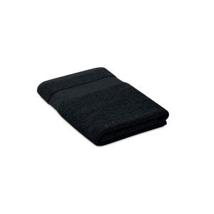 Serviette coton bio 140x70      Couleur:Noir