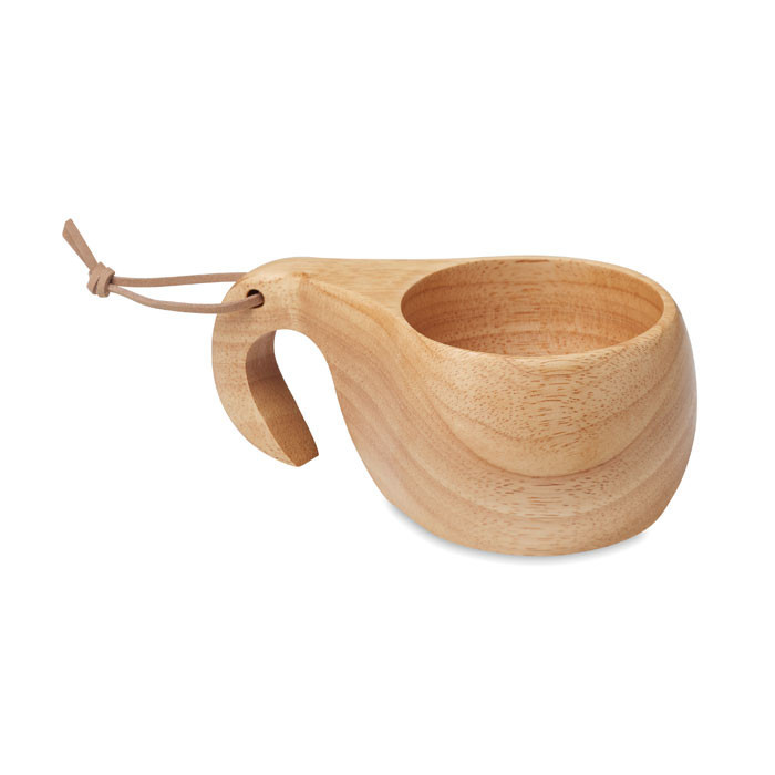 Tasse extérieure en chêne 120ml Couleur:Bois