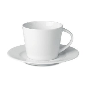 Tasse et soucoupe Cappuccino    Couleur:Blanc