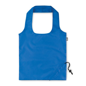 Sac de courses pliable en RPET  Couleur:Bleu Royal